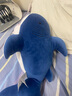 名創(chuàng)優(yōu)品（MINISO）海洋系列鯊魚公仔趴姿毛絨玩具娃娃睡覺室內(nèi)臥室辦公室生日禮物 曬單實拍圖