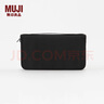無(wú)印良品（MUJI） 聚酯纖維 護照夾 帶透明內袋駕駛證行駛證件護照本卡包 ZF0S114 曬單實(shí)拍圖
