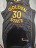 NBA VIBE25賽季勇士隊30號庫里 黑色 宣告版刺繡球衣籃球服中長(cháng)款運動(dòng)背心 25款勇士30宣告黑 M （180cm 130-145斤） 曬單實(shí)拍圖