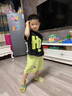 G.DUCKKIDS小黃鴨男童夏裝套裝2024新款兒童衣服韓版時尚一歲寶寶運動兩件套 黑色 90 尺碼1~2歲【 80-90cm】 曬單實拍圖