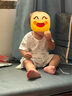 童泰（TONGTAI）寶寶短袖套裝夏季純棉嬰兒上衣兒童內(nèi)衣男童女童短褲提花網(wǎng)眼 藍(lán)色 90 曬單實(shí)拍圖