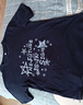 真維斯（JEANSWEST）100%全棉短袖女款夏季2025新款寬松小個子韓版t恤女裝落肩半袖衫 藏青 未來星星藍(lán) M 曬單實拍圖