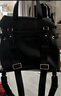 CHARLES&KEITH25秋新品大容量復(fù)古通勤繩結(jié)雙肩背包七夕禮物CK2-60671790 Noir黑色 M 曬單實拍圖