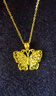 周六福（ZLF）七夕禮物   黃金項(xiàng)鏈女足金999絞絲鏈 計(jì)價(jià) 45cm-5.71g 足金 曬單實(shí)拍圖