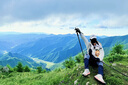 迪卡儂徒步鞋女戶外休閑登山鞋女防滑防水透氣春秋中幫 MH500 淺白堊灰 39 曬單實(shí)拍圖
