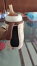 世喜嬰兒保溫杯幼兒小月齡316L不銹鋼吸管學(xué)飲杯外出保溫奶瓶學(xué)生套款 曬單實(shí)拍圖
