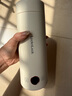 樂(lè)扣樂(lè)扣電熱水杯燒水杯400ml小型便攜式燒水壺戶外熱水壺旅行熱水壺家用保溫加熱杯 曬單實(shí)拍圖