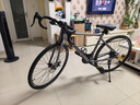 蘭令瓜車(chē)礫石公路車(chē)自行車(chē)全內走線(xiàn)超輕變速賽車(chē)男成人女學(xué)生通勤單車(chē) 雷鳴 騎士灰 瓜車(chē) 全內走線(xiàn) 彎把 700C（165-190cm） 24速 定位變速 曬單實(shí)拍圖