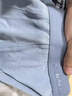 海瀾之家男士純棉內褲男25新品抗菌含桑蠶絲大碼男生平角四角短褲褲衩3條 曬單實(shí)拍圖