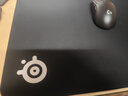 賽睿（SteelSeries）QCK系列 Heavy L/M/S鼠標墊 游戲職業(yè)電競Donk同款鼠標墊 電腦桌墊加厚橡膠基底CSGO瓦羅蘭特FPS用 QcK Large（450*400*2mm） 曬單實(shí)拍圖