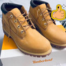 添柏嵐（Timberland）【保稅直發(fā)】男靴戶(hù)外鞋防水潮靴中幫黃靴23061W寬版 小麥色WHEAT NUBUCK 8 曬單實(shí)拍圖