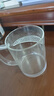 泥也茶杯玻璃杯月牙泡茶杯玻璃水杯綠茶過(guò)濾月牙杯辦公專(zhuān)用男喝茶杯子 曬單實(shí)拍圖