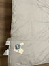 無(wú)印良品A類(lèi)鴨絨被90白鴨絨被子秋冬被芯200*230cm約4.3斤(填充1000g)灰色 曬單實(shí)拍圖