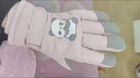 涼汘冬季滑雪手套男女保暖加絨觸屏防凍手套騎行電動車防風防寒棉手套 男士對勾-黑色 均碼 1雙 曬單實拍圖