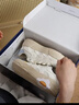 adidas情侶款復(fù)古風(fēng)梭織立領(lǐng)夾克外套男女阿迪達(dá)斯官方三葉草 亮白 M 曬單實(shí)拍圖