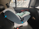 貝蒂樂（happybe）兒童安全座椅360度旋轉(zhuǎn)汽車用嬰兒0-12歲寶寶新生兒車載躺睡座椅 灰（鋼骨架+雙接口+坐躺睡） isofix硬接口 曬單實(shí)拍圖