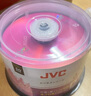 JVC/杰偉世  DVD+R 空白光盤/刻錄盤 16速4.7GB 桶裝50片dvd光盤 盤面可打印款 曬單實(shí)拍圖