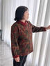 彌美樂(lè)奶奶裝外套套裝2025媽媽裝秋裝60-80歲中老年人衣服長(zhǎng)袖襯衫褲子 紅色襯衫+長(zhǎng)褲 3XL 推薦115-130斤 曬單實(shí)拍圖
