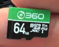 360行車記錄儀專用內(nèi)存卡監(jiān)控存儲卡攝像頭高速C10 U1 microSD TF卡 64GB 曬單實(shí)拍圖