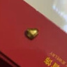 菜百首飾 黃金金種子 足金Au9999小金豆 單顆 HD 小花生單顆 1g（不支持七天無理由退換貨） 曬單實(shí)拍圖