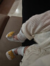 優(yōu)奇嬰兒襪子男女寶寶夏季薄款網(wǎng)眼襪子新款新生兒夏款卡通公仔短襪 曬單實拍圖