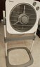 美的（Midea）電風(fēng)扇 鴻運(yùn)扇家用升降式轉(zhuǎn)頁(yè)扇宿舍辦公室風(fēng)扇定時(shí)五葉輕音節(jié)能電扇臥室客廳落地扇 KYT30-23SJ 曬單實(shí)拍圖