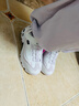 Skechers斯凱奇自營兒童奶茶熊童鞋秋冬女童運(yùn)動(dòng)鞋大童跑鞋熊貓鞋302526L 曬單實(shí)拍圖