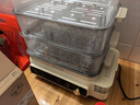 九陽（Joyoung）電蒸鍋24L三層大容量家用多功能電蒸箱蒸螃蟹多用途蒸鍋全透明視窗不銹鋼蒸片GZ578【九陽漫生活】 曬單實(shí)拍圖