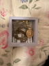 賽菲爾18K黃金羅盤(pán)吊墜女彩金莫桑石和田玉配繩送女友生日禮物春季上新 曬單實(shí)拍圖