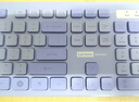 聯(lián)想（lenovo）無線鍵盤鼠標套裝 鍵鼠套裝 全尺寸鍵盤 商務辦公 USB 適用筆記本臺式機一體機 T221 紫色 曬單實拍圖