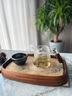 泥也茶壺月牙過(guò)濾綠茶專(zhuān)用茶具泡茶器大容量高硼硅高端辦公小茶壺男士 曬單實(shí)拍圖