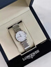 瑞士正品Longines/浪-琴手表女時(shí)尚嘉嵐系列超薄防水名牌鑲鉆女表 羅馬白盤(pán) 29mm 曬單實(shí)拍圖