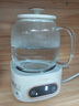 美的（Midea）全玻璃養(yǎng)生壺 辦公室燒水壺 家用多功能煮茶壺 花茶煮茶器 迷你小型電熱水壺 圍爐煮茶壺 【0膠水】YS10B101 1L 曬單實(shí)拍圖