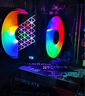 超頻三（PCCOOLER）紅海H4炫彩 黑色CPU風(fēng)冷散熱器（4熱管/PWM風(fēng)扇/支持12/13代1700/AM4/AM5/133mm高度） 曬單實(shí)拍圖
