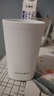 茶花 抗菌漱口杯 簌刷牙杯子 牙刷杯牙缸 洗漱杯水杯  1只裝 白色 曬單實(shí)拍圖