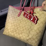 蔻馳（COACH）【品牌直供】女士CITY 33大號單肩托特包子母包人造革 七夕禮物 曬單實拍圖
