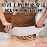 滿弓德國(guó)品質(zhì)披薩刀不銹鋼超大商用多功能牛軋?zhí)茄┗ㄋ智械缎驴詈姹?53cm超大號(hào)搖刀 曬單實(shí)拍圖