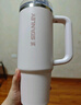 STANLEY巨無霸杯PRO吸管杯水杯保溫杯不銹鋼杯子大容量辦公1.18L-晶粉色 曬單實(shí)拍圖