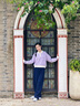 英氏（YEEHOO）女童套裝兒童衛(wèi)衣褲子兩件套中大童裝休閑運動時尚秋 夢幻紫 150 曬單實拍圖