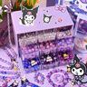 元氣童趣水霧魔珠夜光套裝36色手工玩具小女孩diy全套制作材料包生日禮物 24格夜光A款3000顆 曬單實(shí)拍圖