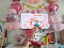歐妮姿生日場(chǎng)景布置女孩生日氣球道具氛圍布置場(chǎng)景派對裝飾快樂(lè )桌飄套餐 曬單實(shí)拍圖