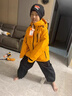 ODDIVSKI新款兒童滑雪服女童加厚保暖3L專(zhuān)業(yè)防水防風(fēng)男童滑雪衣滑雪褲套裝 活力橙上衣+墨玉黑褲子【套裝】 160cm 曬單實(shí)拍圖