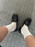 思加圖秋季樂(lè )福鞋一腳蹬小皮鞋單鞋女鞋子J5877CA5 雅致黑 36 曬單實(shí)拍圖