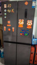 新飛（Frestec）418升凈味超薄十字對(duì)開四開多門風(fēng)冷無霜電冰箱變頻一級(jí)能效國(guó)家補(bǔ)貼20% BCD-418WK8DT 曬單實(shí)拍圖