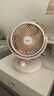 美的（Midea）【小型風(fēng)扇】輕音臺(tái)式桌面空氣循環(huán)扇家用柔風(fēng)電風(fēng)扇宿舍辦公迷你臺(tái)扇落地扇空調(diào)伴侶 GAF18AD 曬單實(shí)拍圖