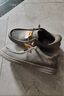 斯凱奇（Skechers）閃穿鞋男鞋秋季休閑鞋一腳蹬商務(wù)板鞋軟底豆豆鞋帆布鞋210959 曬單實(shí)拍圖