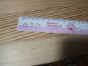 得力（deli）刻名字尺子免費定制塑料卡通15cm直尺學(xué)生波浪線(xiàn)尺子小學(xué)生用 高透耐磨刻姓名尺 1把-粉色波浪尺15cm（拍下留言姓名） 曬單實(shí)拍圖