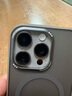 品勝 適用蘋果14ProMax手機(jī)殼磁吸 iPhone14ProMax保護(hù)套magsafe磁吸充電超薄防摔親膚磨砂磁吸殼 黑色 曬單實(shí)拍圖