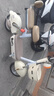 科迅 KX2025新款電動(dòng)自行車(chē)成人電瓶車(chē)女士小型親子代步車(chē)時(shí)尚電動(dòng)車(chē)可上牌新國標電車(chē) 米白色 配【黑聚王】48V20A-續航約80KM 曬單實(shí)拍圖