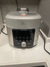 美的（Midea）小飛俠沸騰濃香雙模式電壓力鍋0氟0涂層雙膽高壓鍋5L智能預(yù)約家用煲湯4-6人煮飯煲E5825N輕音泄壓 曬單實(shí)拍圖